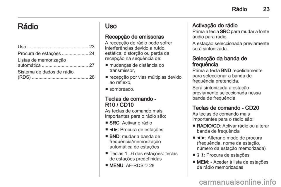 OPEL MOVANO_B 2012 Manual de Informação e Lazer (in Portugues) OPEL MOVANO_B 2012 Manual de Informação e Lazer (in Portugues)