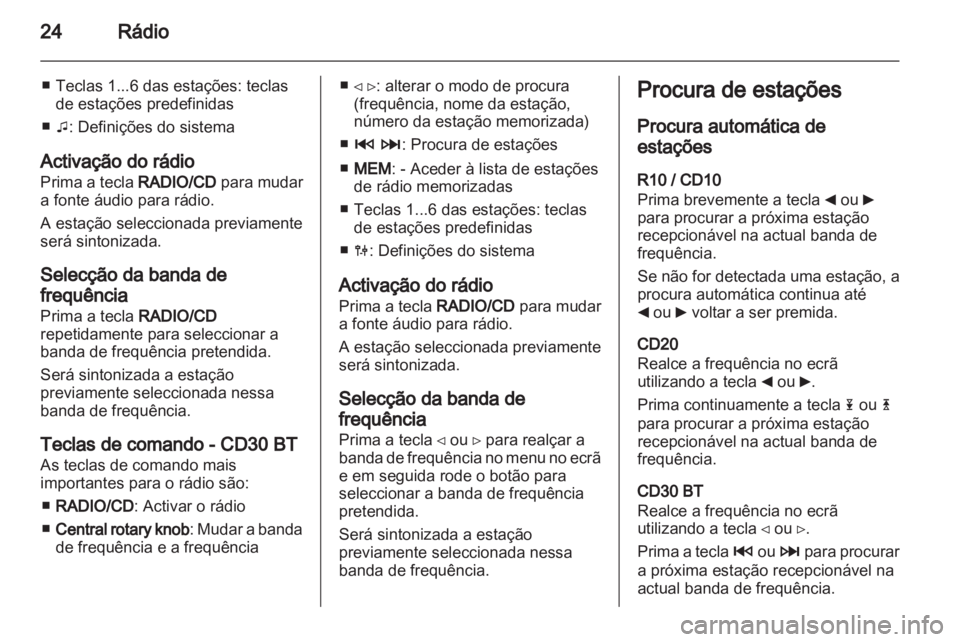 OPEL MOVANO_B 2012 Manual de Informação e Lazer (in Portugues) OPEL MOVANO_B 2012 Manual de Informação e Lazer (in Portugues)