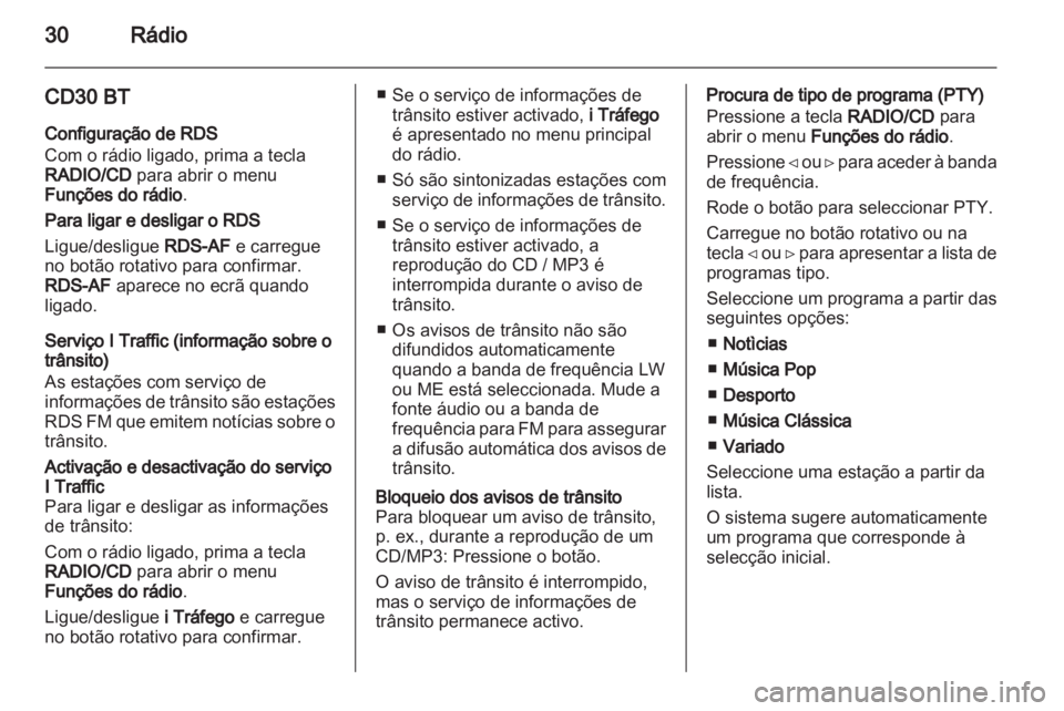 OPEL MOVANO_B 2012 Manual de Informação e Lazer (in Portugues) OPEL MOVANO_B 2012 Manual de Informação e Lazer (in Portugues)
