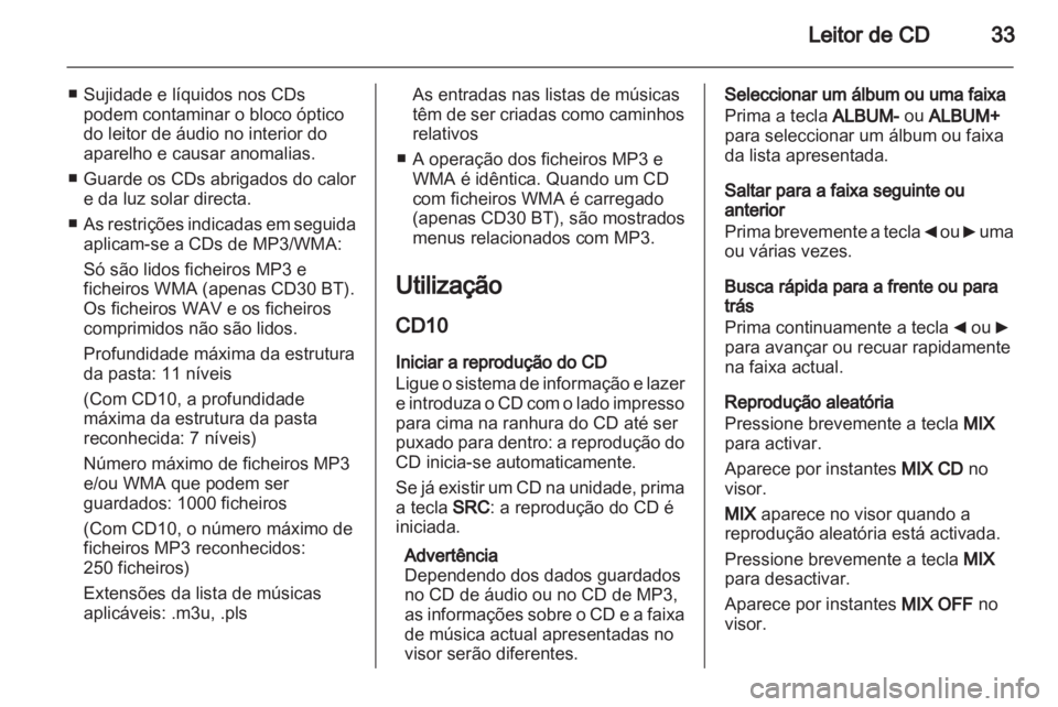 OPEL MOVANO_B 2012 Manual de Informação e Lazer (in Portugues) OPEL MOVANO_B 2012 Manual de Informação e Lazer (in Portugues)