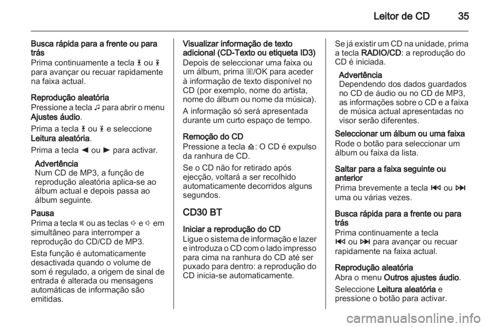 OPEL MOVANO_B 2012 Manual de Informação e Lazer (in Portugues) OPEL MOVANO_B 2012 Manual de Informação e Lazer (in Portugues)