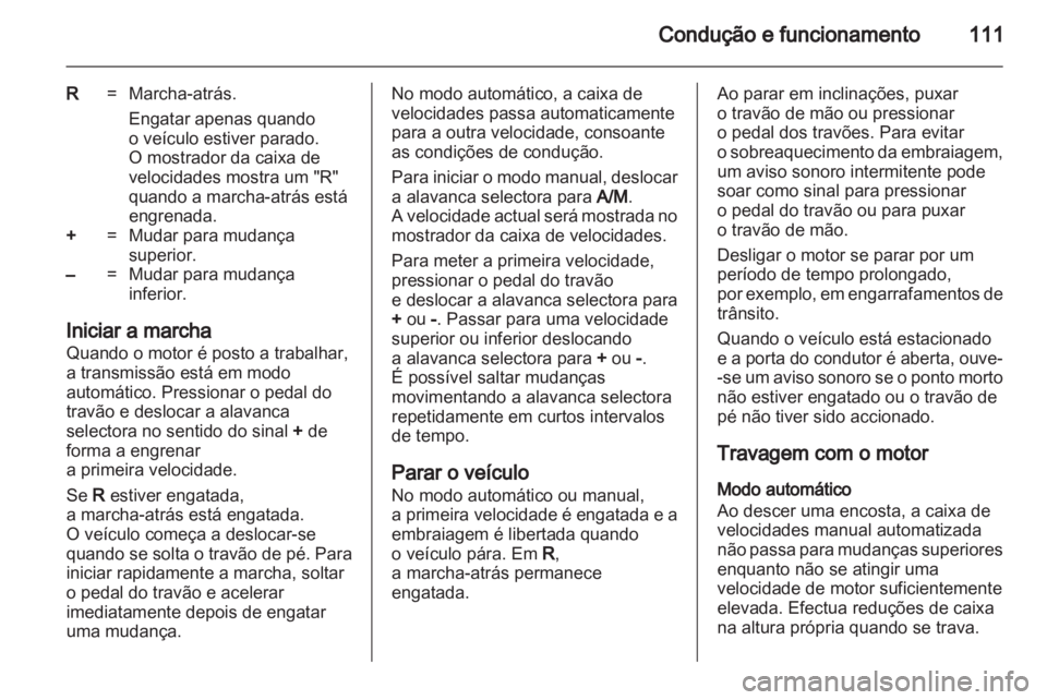 OPEL MOVANO_B 2012 Manual de Instruções (in Portugues) OPEL MOVANO_B 2012 Manual de Instruções (in Portugues)
