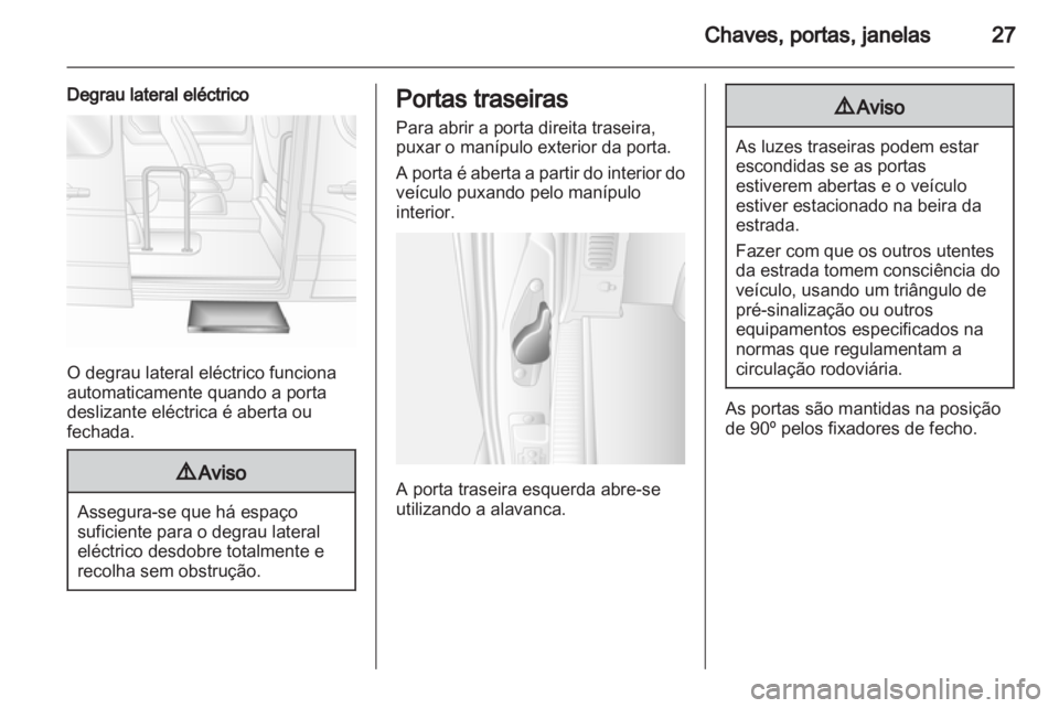 OPEL MOVANO_B 2012.5  Manual de Instruções (in Portugues) 