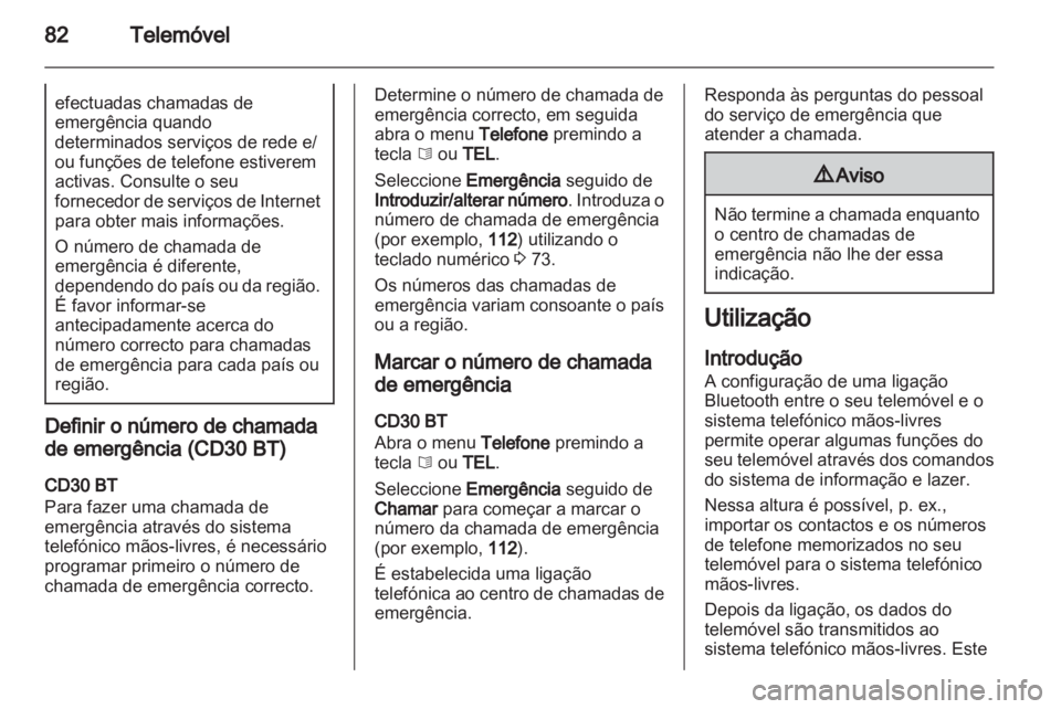 OPEL MOVANO_B 2013.5  Manual de Informação e Lazer (in Portugues) 