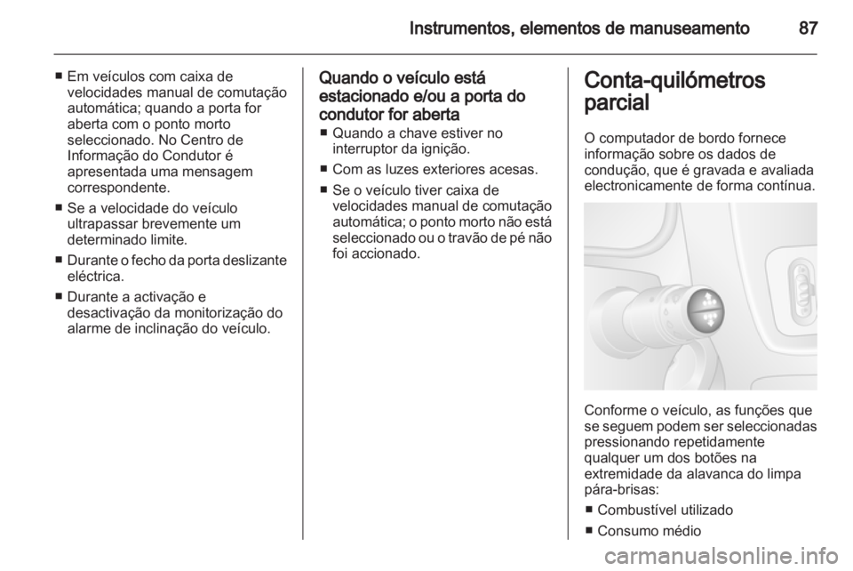 OPEL MOVANO_B 2013.5  Manual de Instruções (in Portugues) 