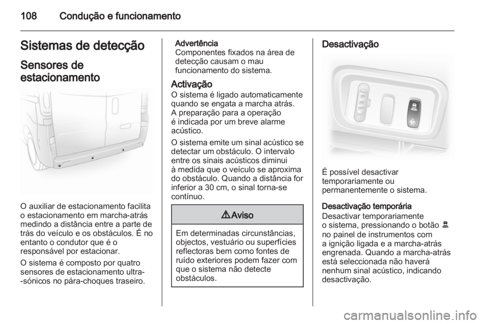 OPEL VIVARO 2011 Manual de Instruções (in Portugues) OPEL VIVARO 2011 Manual de Instruções (in Portugues)