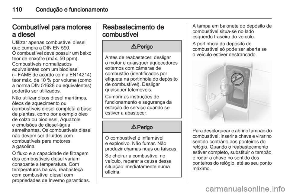 OPEL VIVARO 2011 Manual de Instruções (in Portugues) OPEL VIVARO 2011 Manual de Instruções (in Portugues)