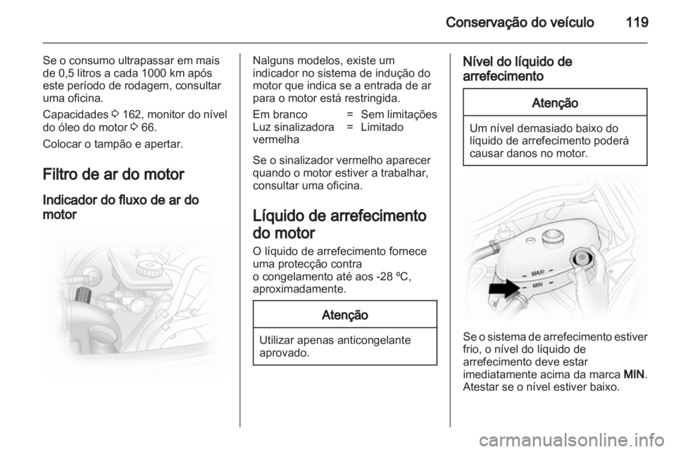 OPEL VIVARO 2011  Manual de Instruções (in Portugues) 