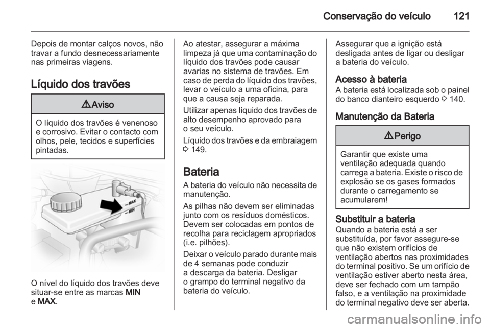 OPEL VIVARO 2011  Manual de Instruções (in Portugues) 