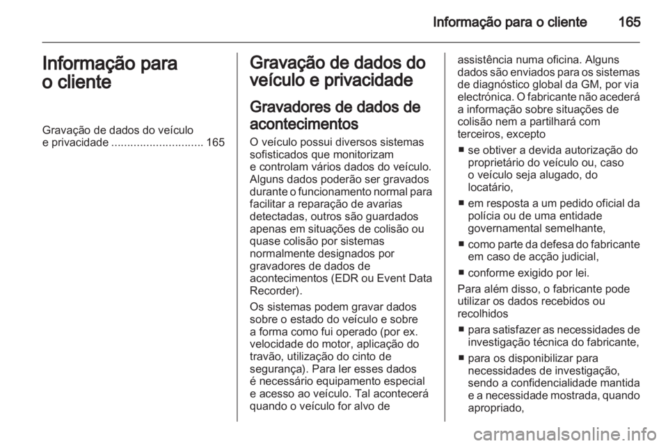 OPEL VIVARO 2011  Manual de Instruções (in Portugues) 