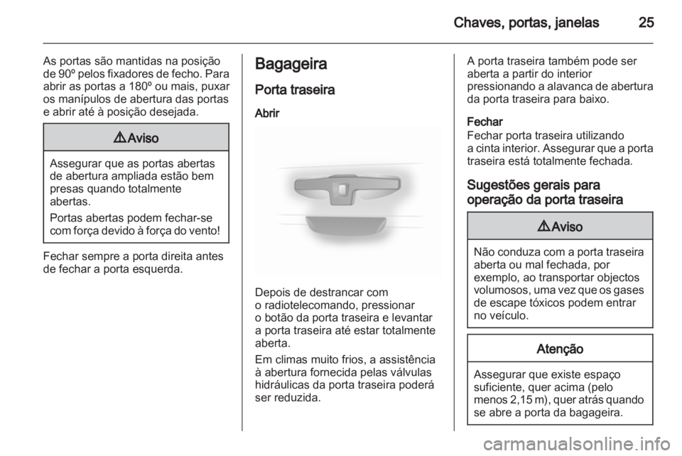 OPEL VIVARO 2011  Manual de Instruções (in Portugues) 