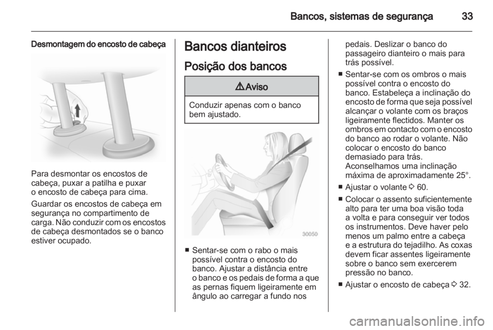 OPEL VIVARO 2011  Manual de Instruções (in Portugues) 