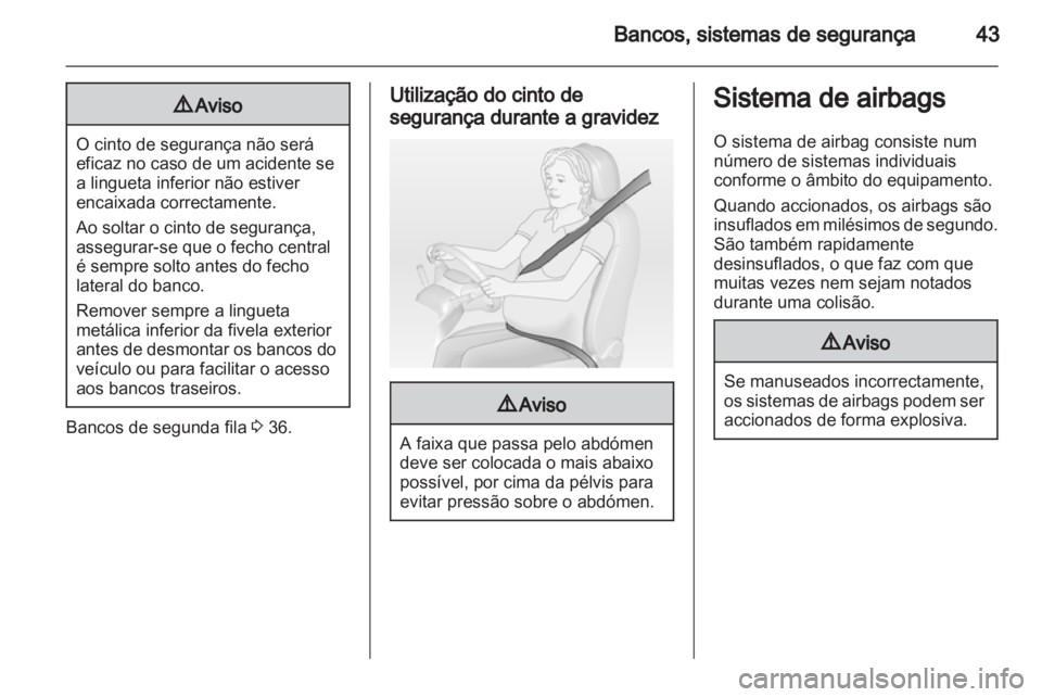 OPEL VIVARO 2011 Manual de Instruções (in Portugues) OPEL VIVARO 2011 Manual de Instruções (in Portugues)