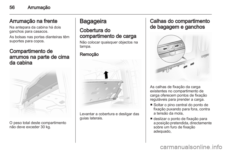 OPEL VIVARO 2011 Manual de Instruções (in Portugues) OPEL VIVARO 2011 Manual de Instruções (in Portugues)