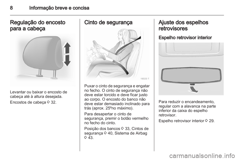 OPEL VIVARO 2011  Manual de Instruções (in Portugues) 