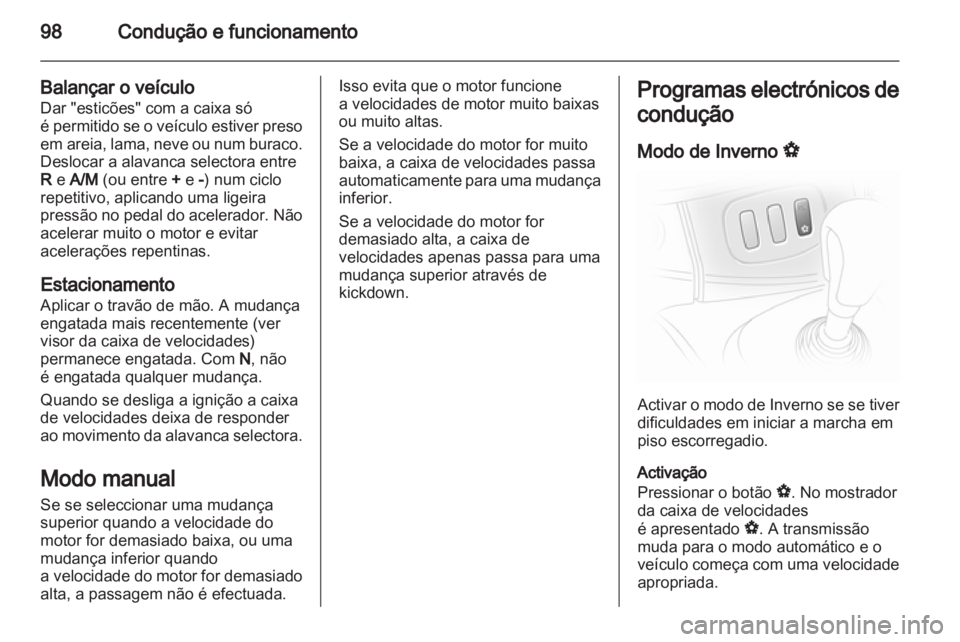 OPEL VIVARO 2011 Manual de Instruções (in Portugues) OPEL VIVARO 2011 Manual de Instruções (in Portugues)