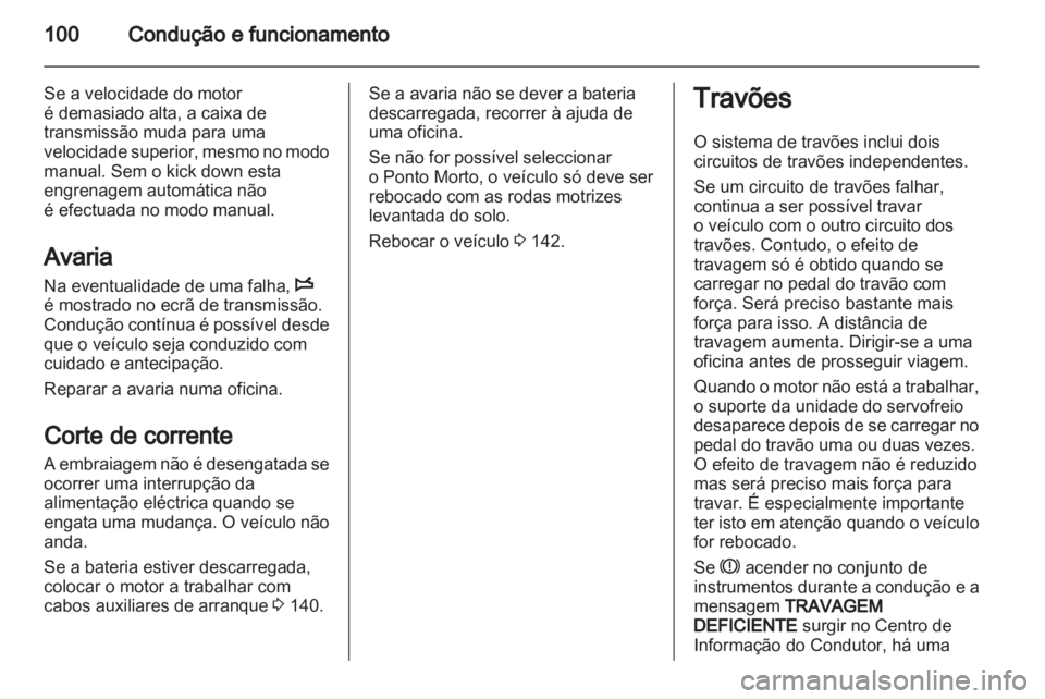 OPEL VIVARO 2011 Manual de Instruções (in Portugues) OPEL VIVARO 2011 Manual de Instruções (in Portugues)
