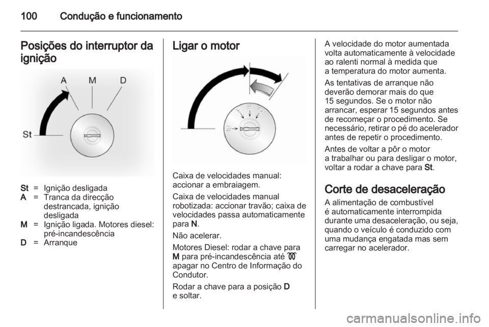 OPEL VIVARO 2012  Manual de Instruções (in Portugues) 