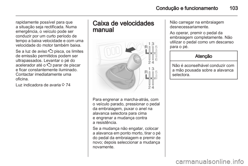 OPEL VIVARO 2012  Manual de Instruções (in Portugues) 