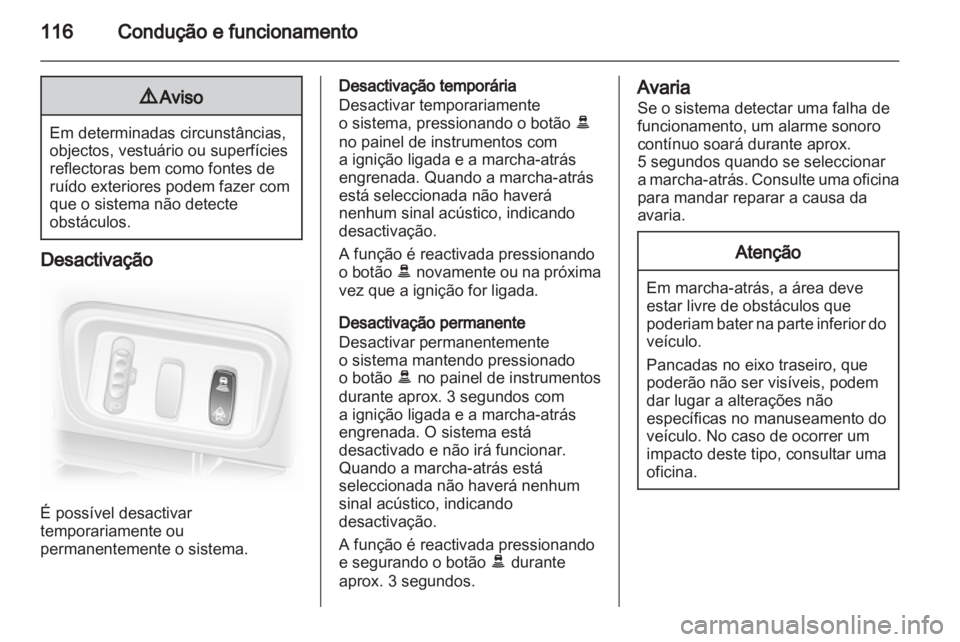 OPEL VIVARO 2012  Manual de Instruções (in Portugues) 