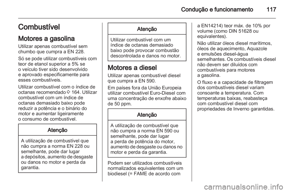 OPEL VIVARO 2012  Manual de Instruções (in Portugues) 