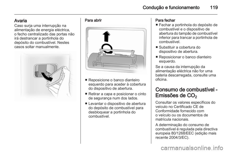 OPEL VIVARO 2012  Manual de Instruções (in Portugues) 