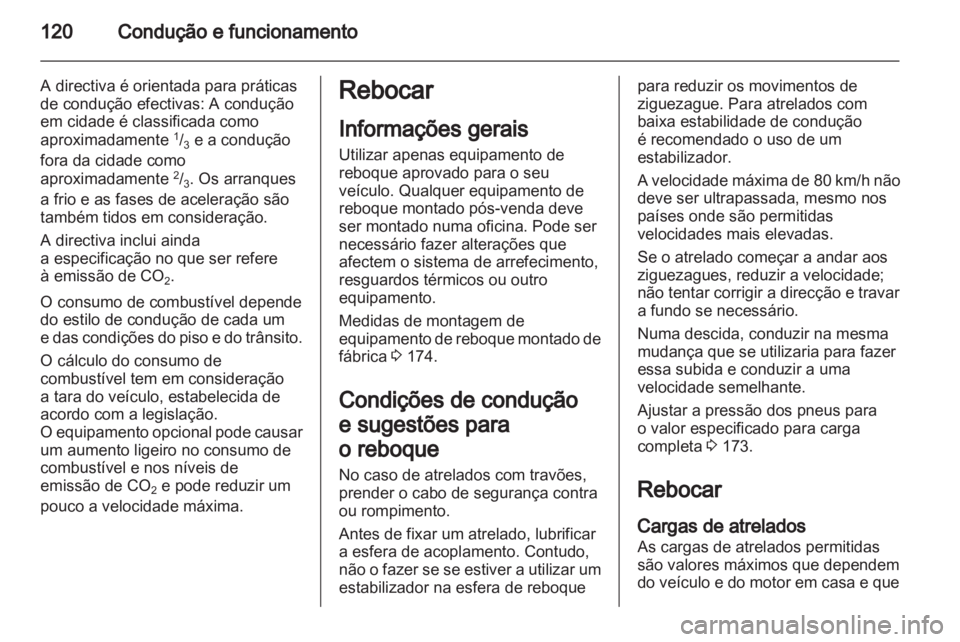 OPEL VIVARO 2012  Manual de Instruções (in Portugues) 