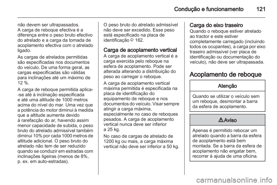 OPEL VIVARO 2012  Manual de Instruções (in Portugues) 