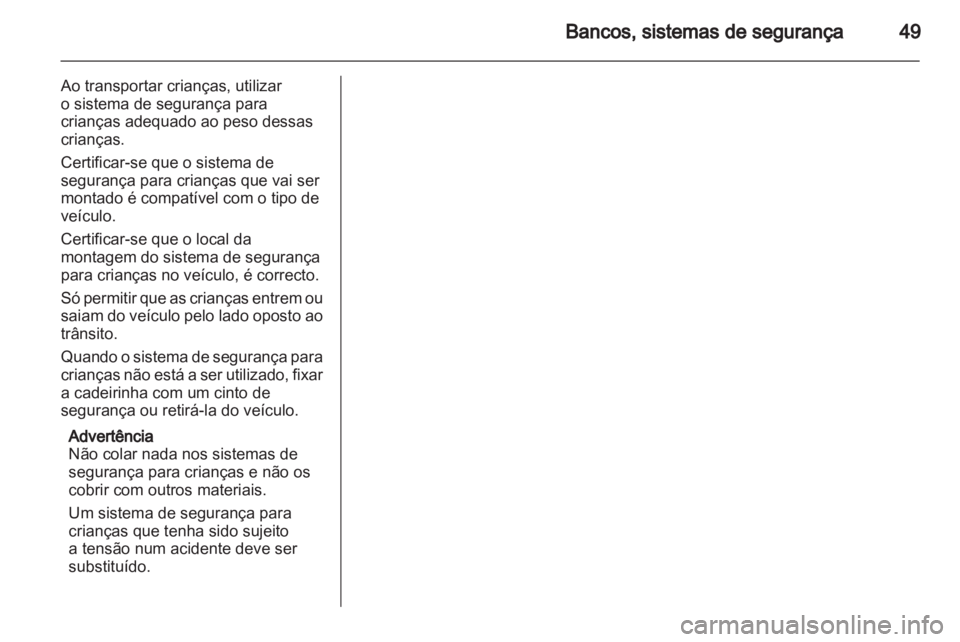 OPEL VIVARO 2012 Manual de Instruções (in Portugues) OPEL VIVARO 2012 Manual de Instruções (in Portugues)