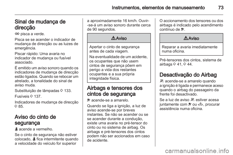 OPEL VIVARO 2012 Manual de Instruções (in Portugues) OPEL VIVARO 2012 Manual de Instruções (in Portugues)