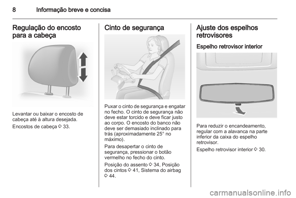 OPEL VIVARO 2012 Manual de Instruções (in Portugues) OPEL VIVARO 2012 Manual de Instruções (in Portugues)