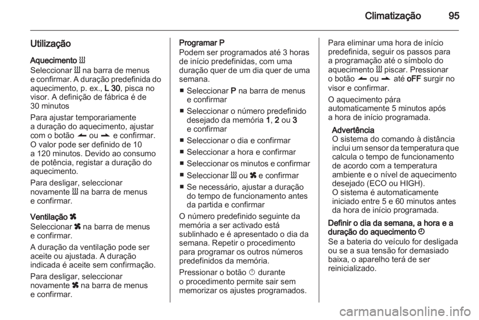 OPEL VIVARO 2012  Manual de Instruções (in Portugues) 