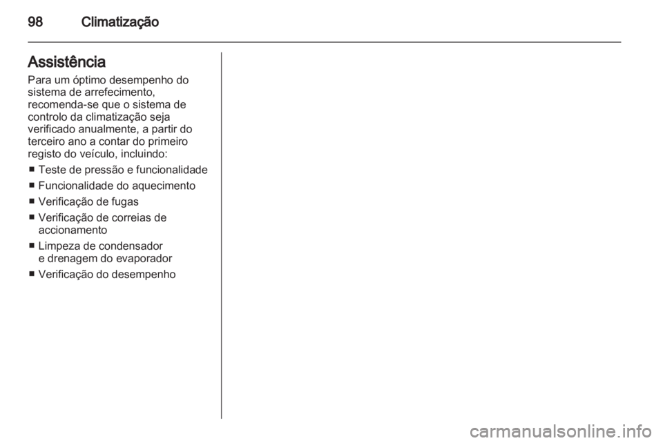 OPEL VIVARO 2012  Manual de Instruções (in Portugues) 