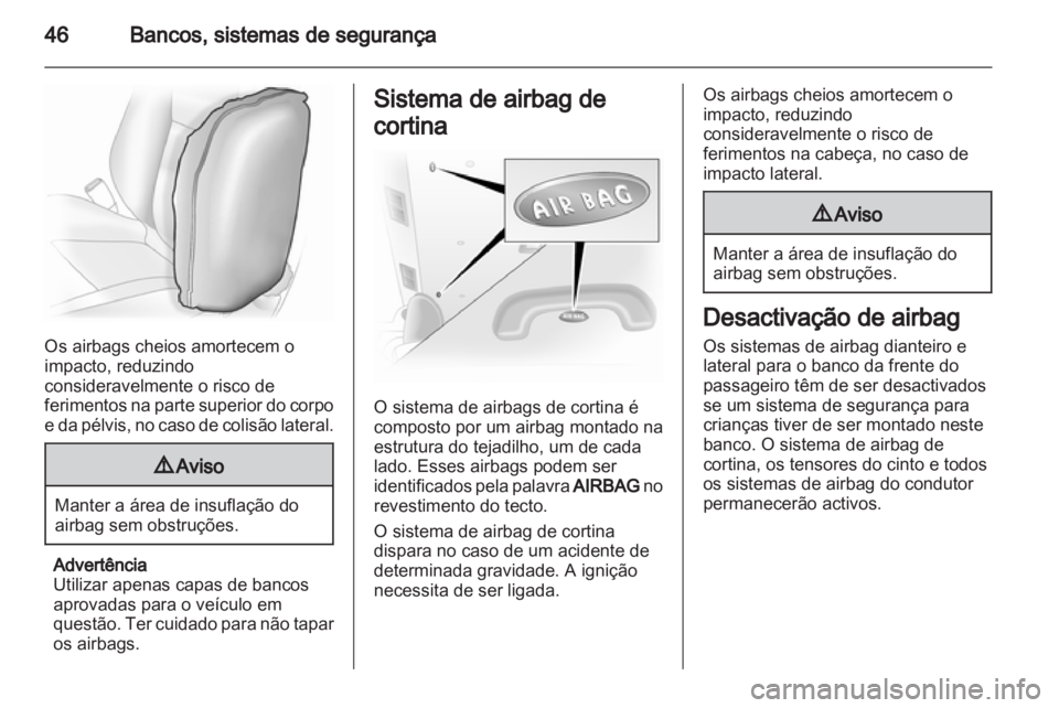 OPEL VIVARO 2013  Manual de Instruções (in Portugues) 