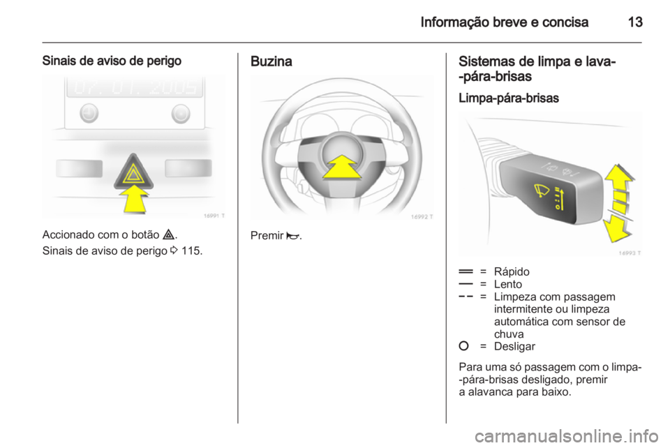 OPEL ZAFIRA 2010  Manual de Instruções (in Portugues) 