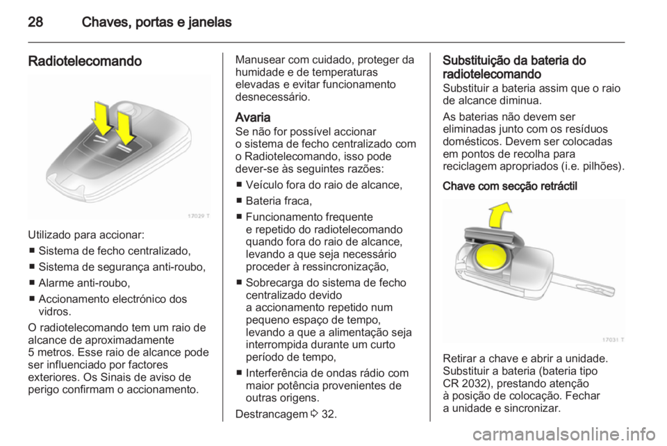 OPEL ZAFIRA 2010  Manual de Instruções (in Portugues) 