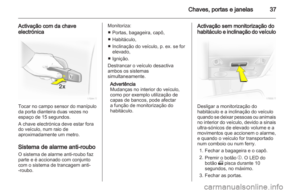 OPEL ZAFIRA 2010  Manual de Instruções (in Portugues) 