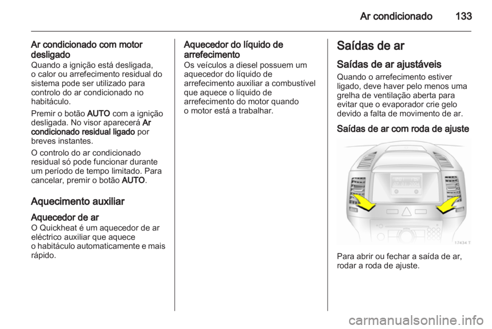 OPEL ZAFIRA 2010.5  Manual de Instruções (in Portugues) 