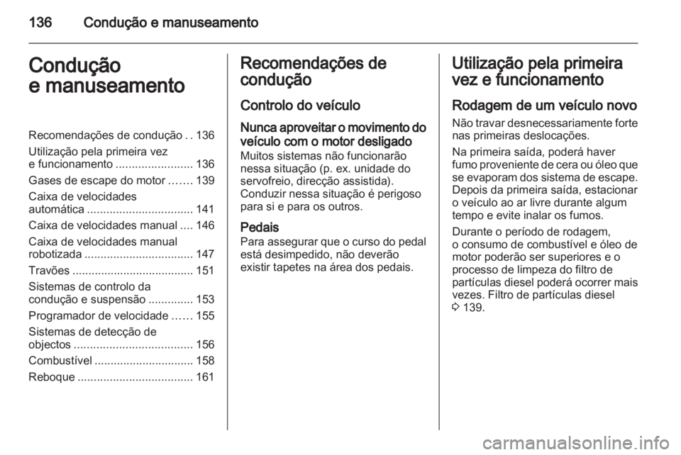 OPEL ZAFIRA 2010.5  Manual de Instruções (in Portugues) 