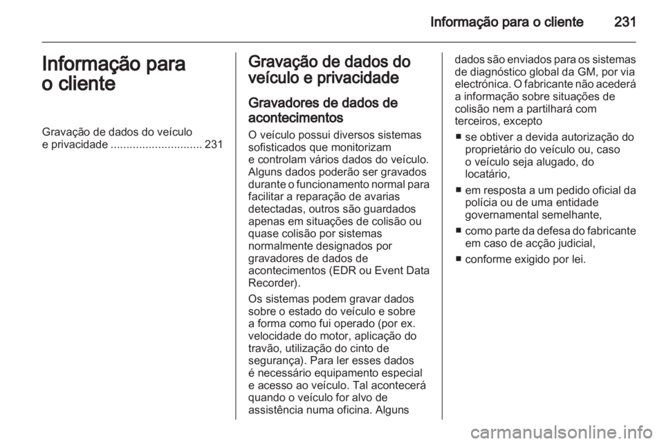 OPEL ZAFIRA 2010.5  Manual de Instruções (in Portugues) 