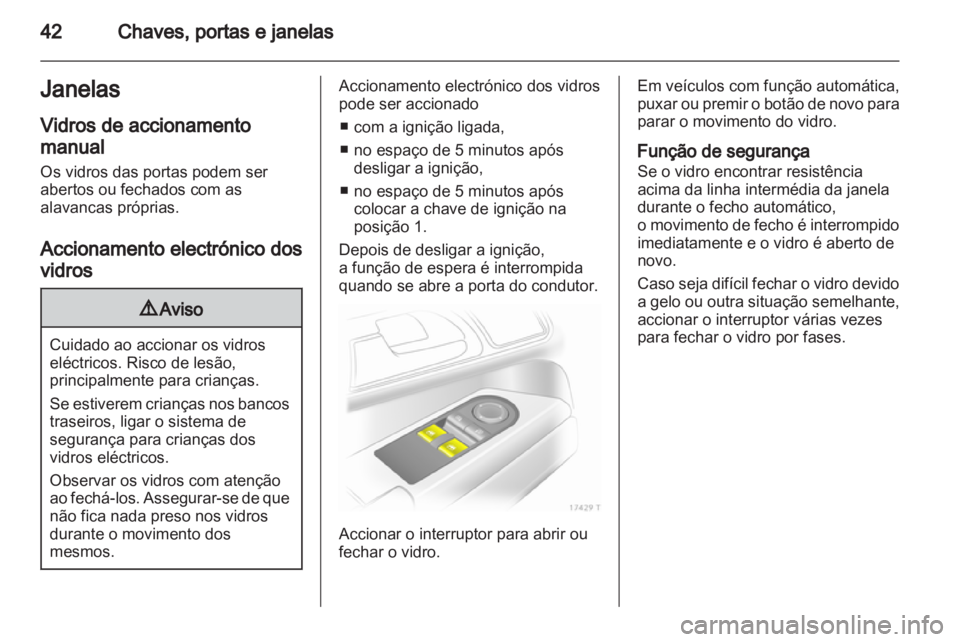 OPEL ZAFIRA 2010.5  Manual de Instruções (in Portugues) 