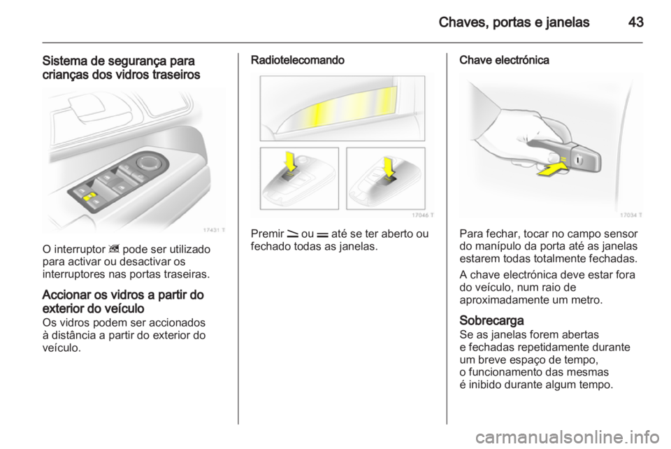 OPEL ZAFIRA 2010.5  Manual de Instruções (in Portugues) 