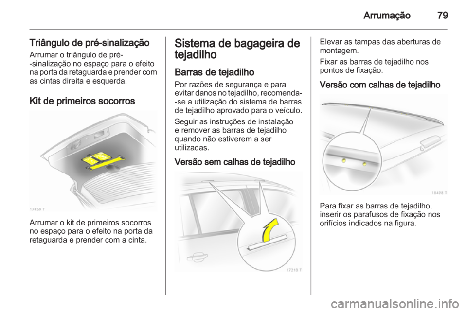OPEL ZAFIRA 2010.5  Manual de Instruções (in Portugues) 