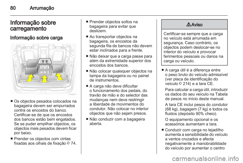 OPEL ZAFIRA 2010.5  Manual de Instruções (in Portugues) 