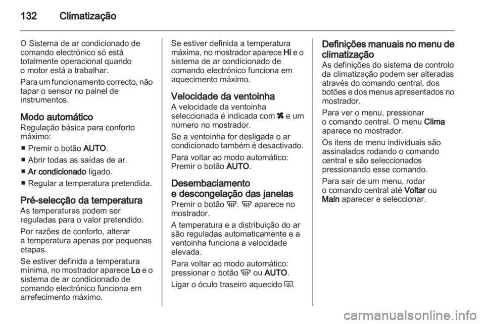 OPEL ZAFIRA 2011  Manual de Instruções (in Portugues) 