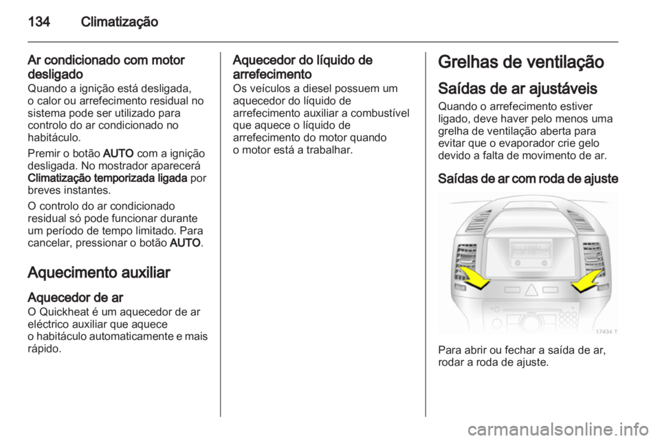 OPEL ZAFIRA 2011  Manual de Instruções (in Portugues) 