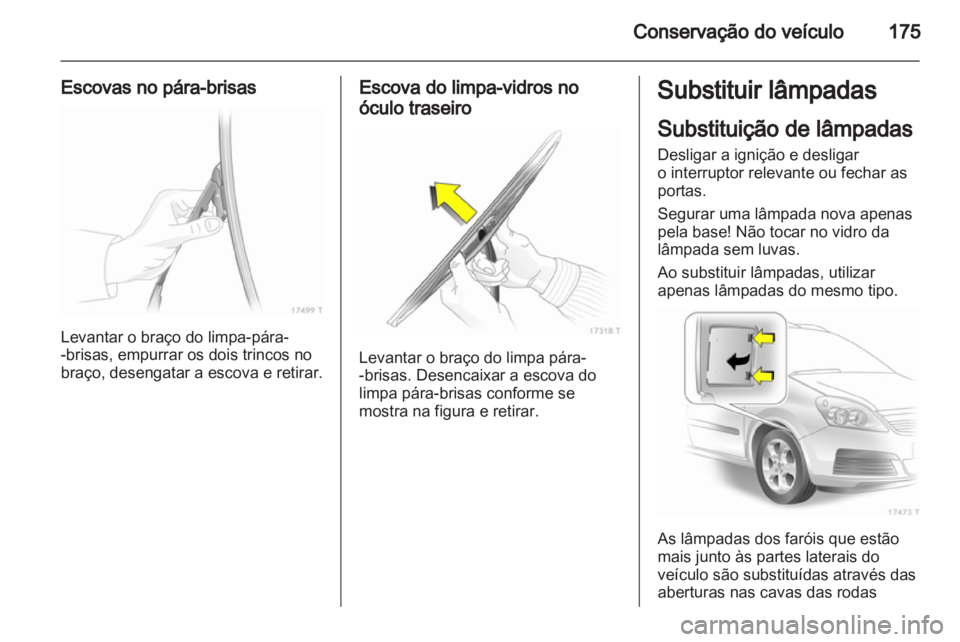 OPEL ZAFIRA 2011  Manual de Instruções (in Portugues) 