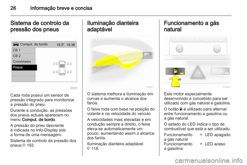 OPEL ZAFIRA 2011  Manual de Instruções (in Portugues) 