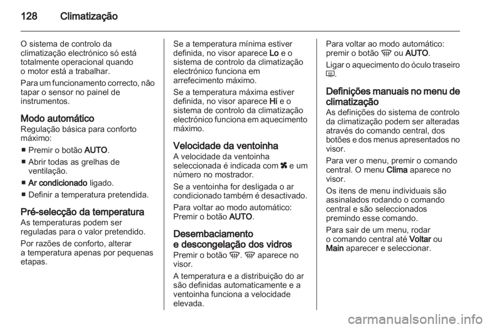 OPEL ZAFIRA 2012 Manual de Instruções (in Portugues) OPEL ZAFIRA 2012 Manual de Instruções (in Portugues)
