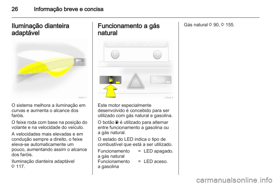 OPEL ZAFIRA 2012 Manual de Instruções (in Portugues) OPEL ZAFIRA 2012 Manual de Instruções (in Portugues)